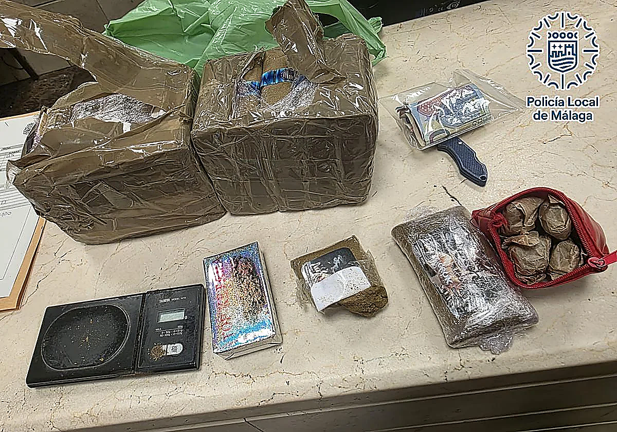 Malaga drug dealer tries to flee arrest and crashes into police vehicle