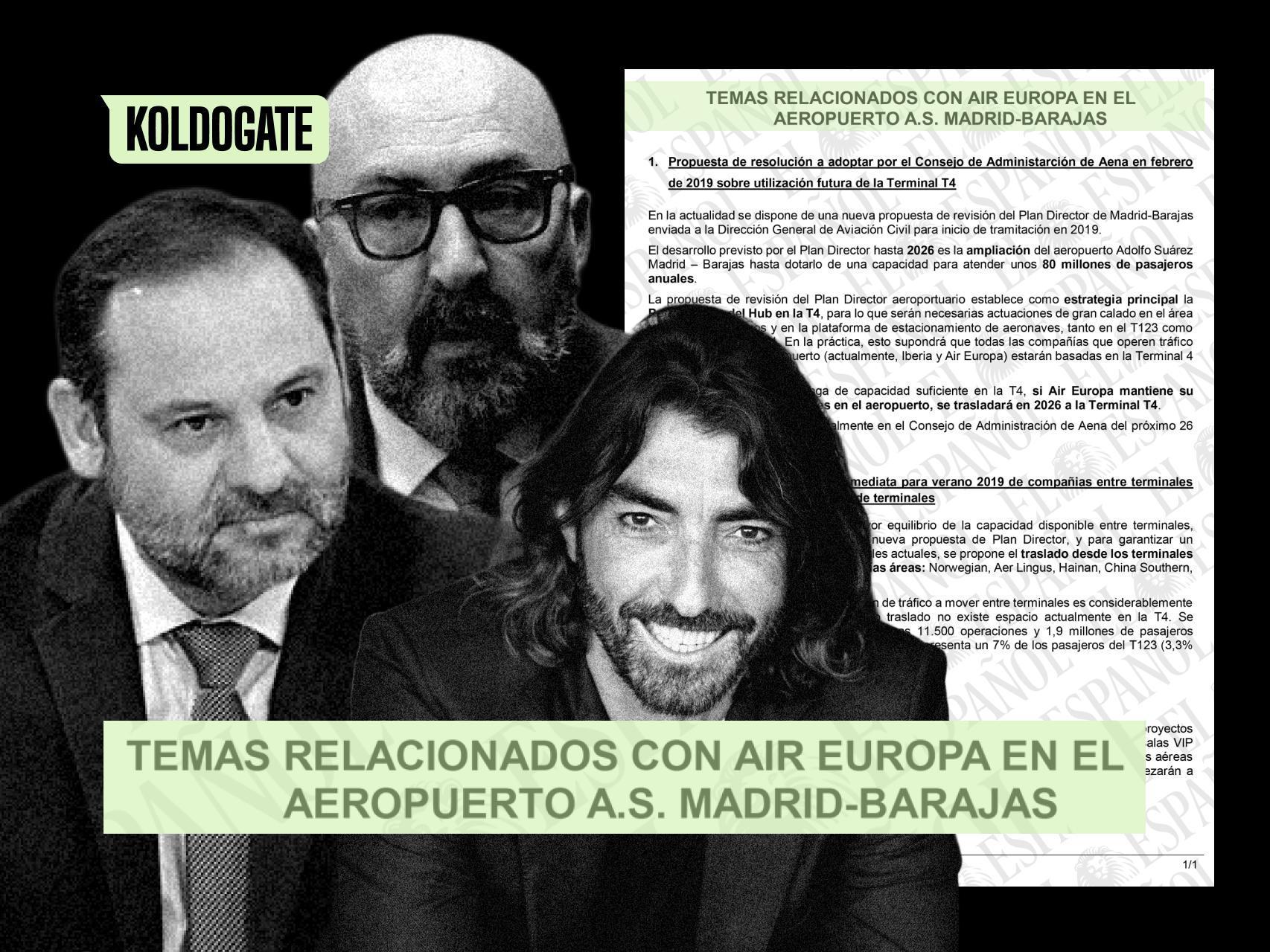 Air Europa pidió a Koldo que Ábalos intercediera para defender sus intereses en Barajas ante AENA