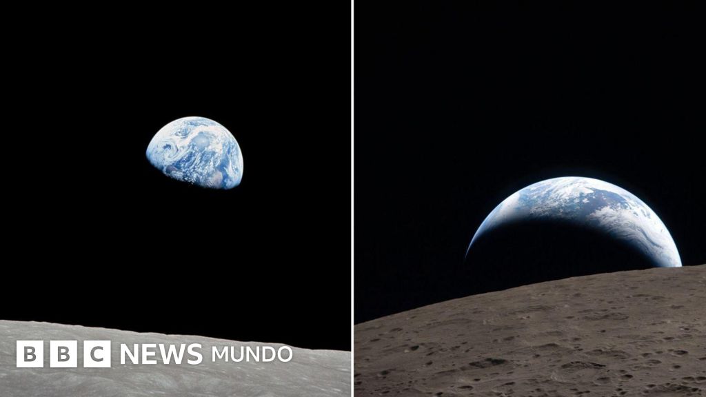 ¿Cómo ha cambiado la Tierra en 58 años?: lo que revela la comparación entre las icónicas fotos de nuestro planeta del Apolo 8 y de Artemis II