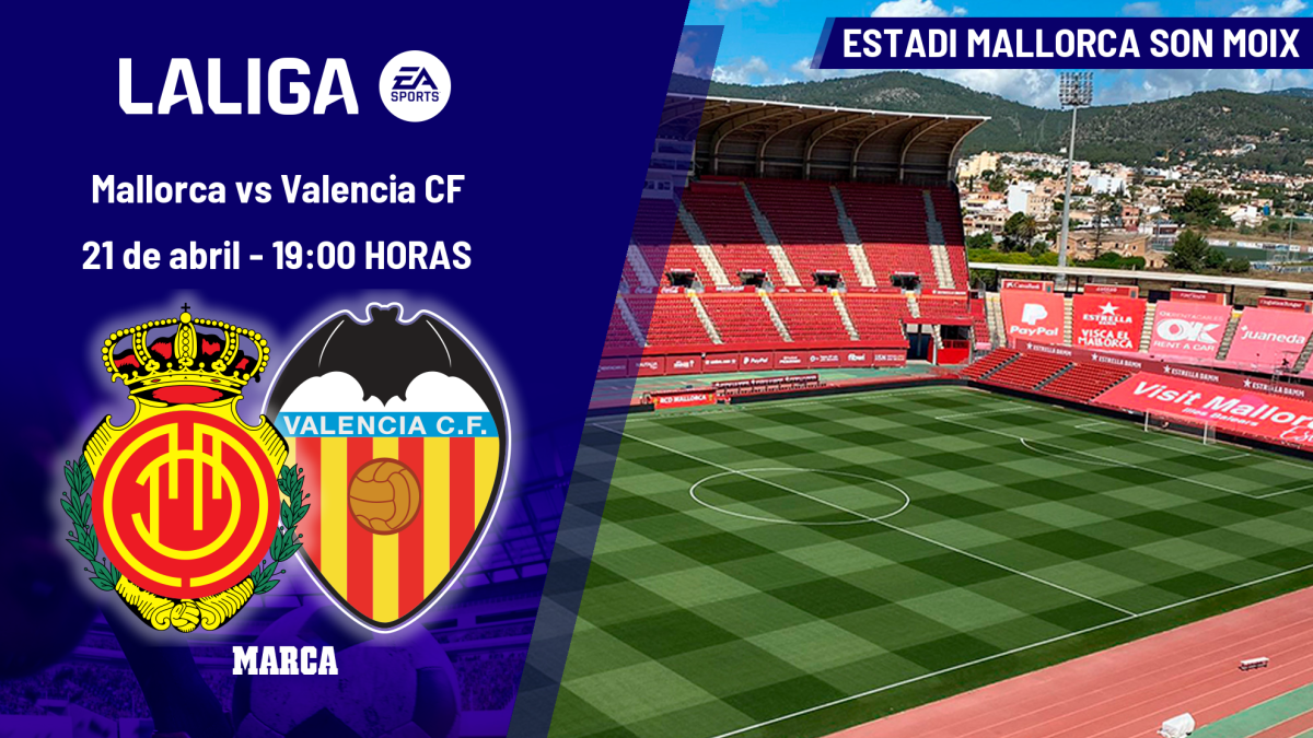Mallorca - Valencia: horario, dónde ver en TV y canal del partido de LaLiga EA Sports