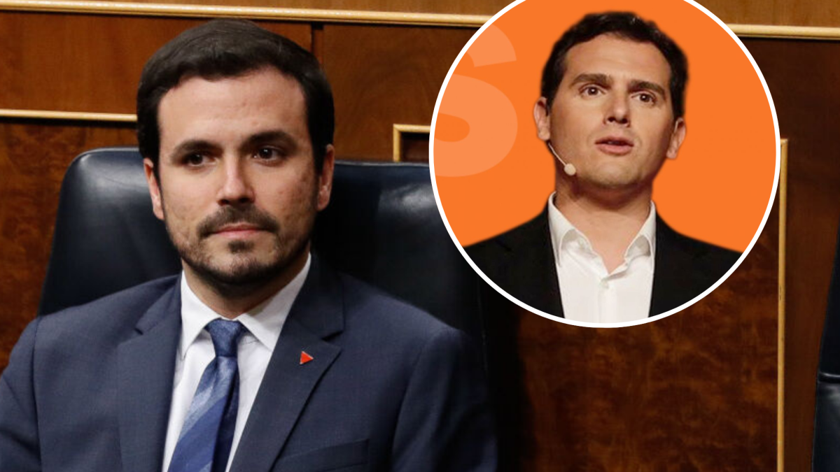 Albert Rivera quiere cambiar las pensiones y Garzón se planta: "Nunca mejoran los salarios"