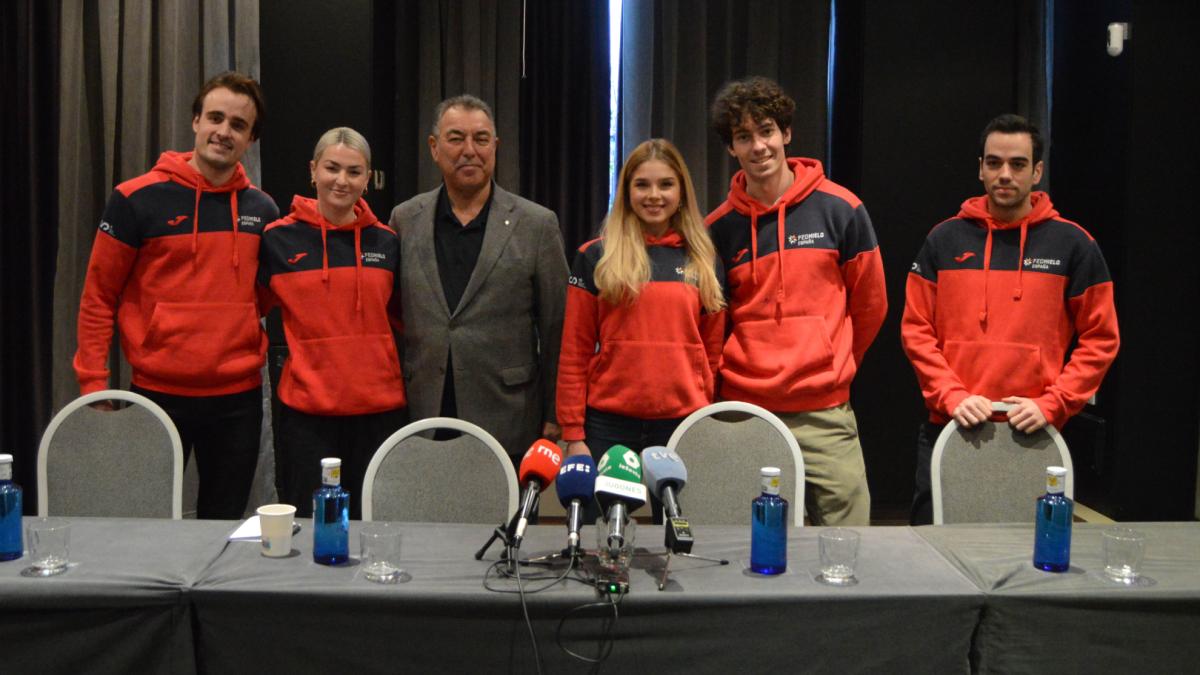 España presenta el equipo olímpico de patinaje artístico más grande de su historia