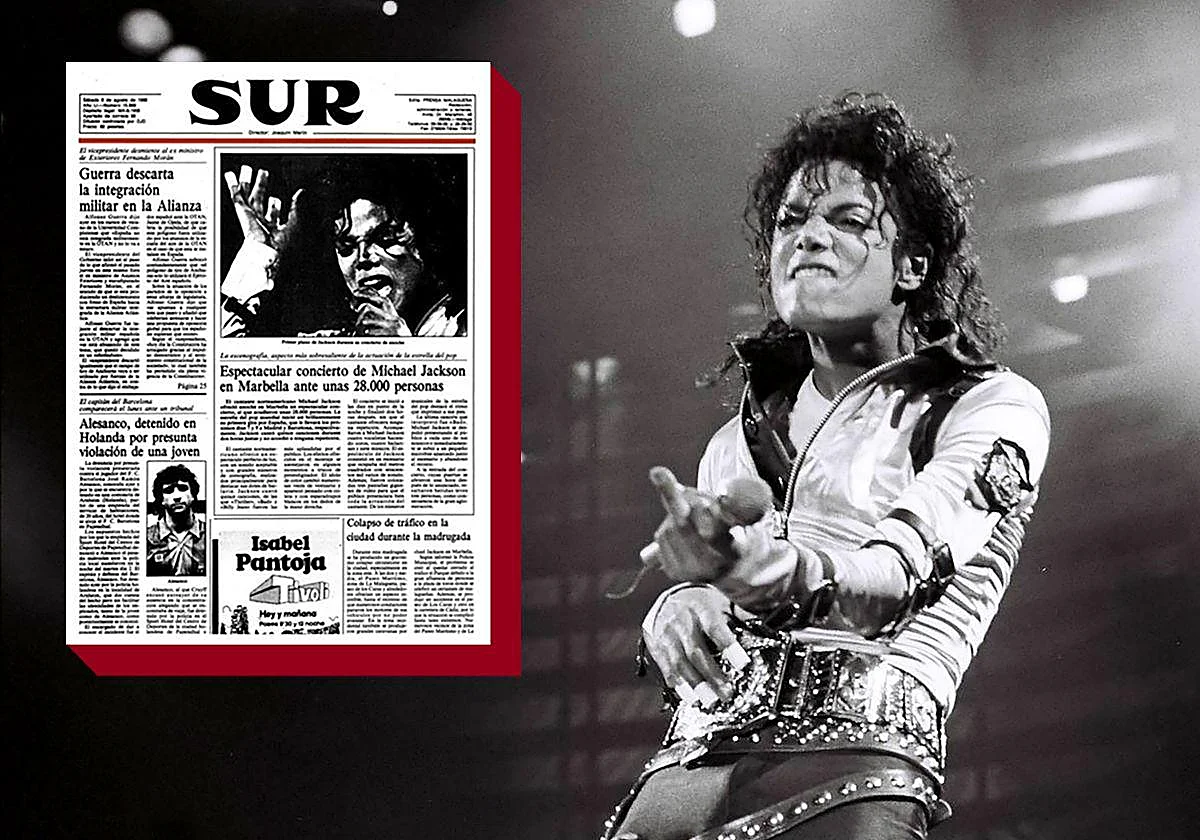 When Michael Jackson rocked Marbella: the unforgettable concert attended by 28,000 fans