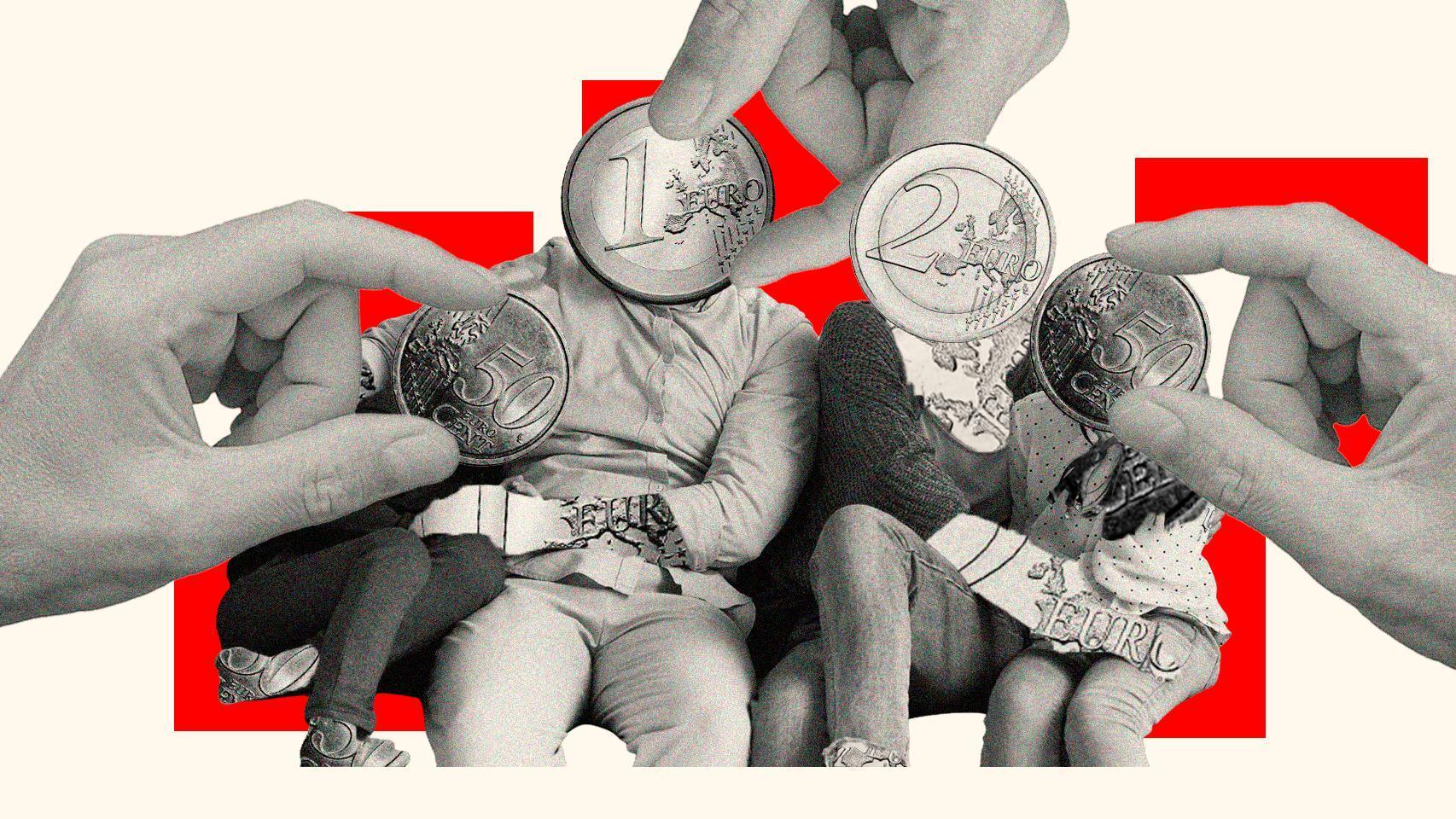 Las familias con hijos pagan el 40% de sus ingresos en impuestos al trabajo, récord del siglo, y pierden poder adquisitivo