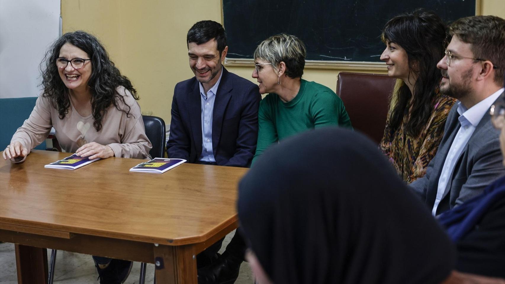 Oltra arranca su 'campaña' en Valencia con un acto sobre vivienda y confía en que haya pacto a la izquierda del PSOE