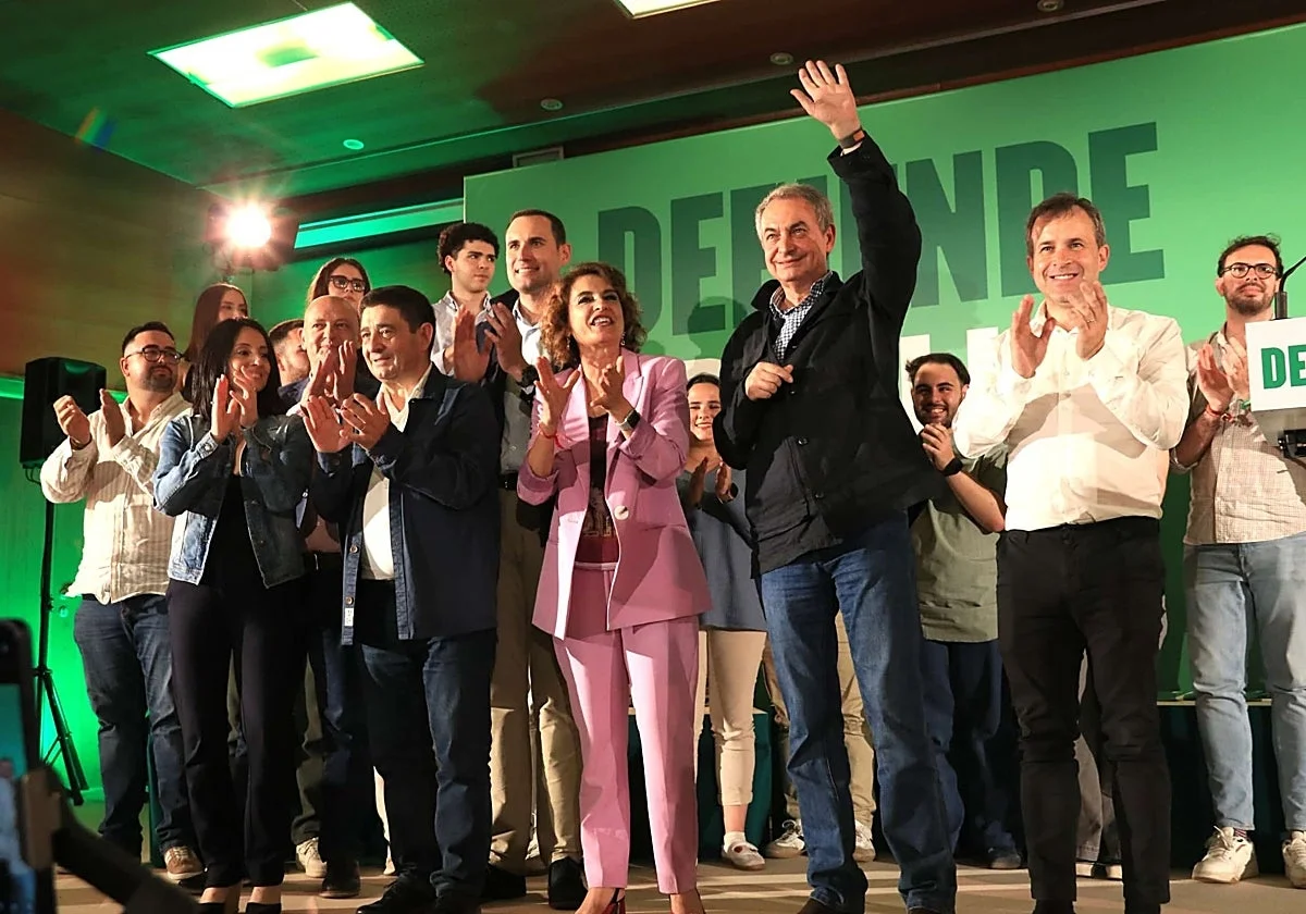 Zapatero reivindica que a Andalucía «le va mejor cuando gobierna el PSOE»