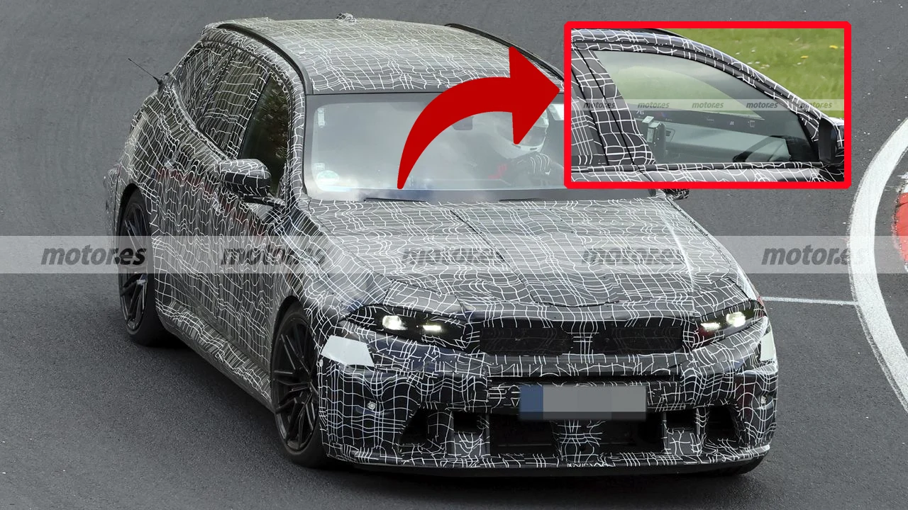 BMW trae de vuelta el ADN del E39 en el nuevo BMW M5 Touring cazado en Nürburgring