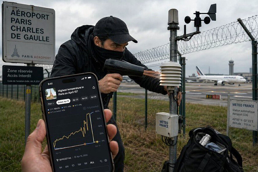 Armado con un secador, alguien "rompió" las predicciones del tiempo de Polymarket y se embolsó 34.000 dólares