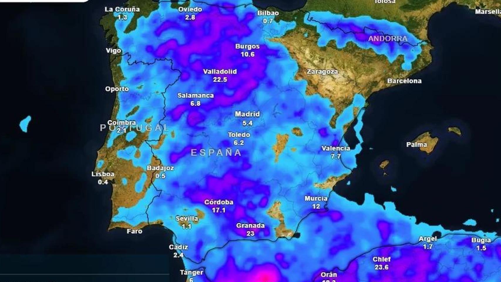 Llega un gran cambio de tiempo a España: Aemet activa avisos amarillos por tormentas y lluvias en estas zonas