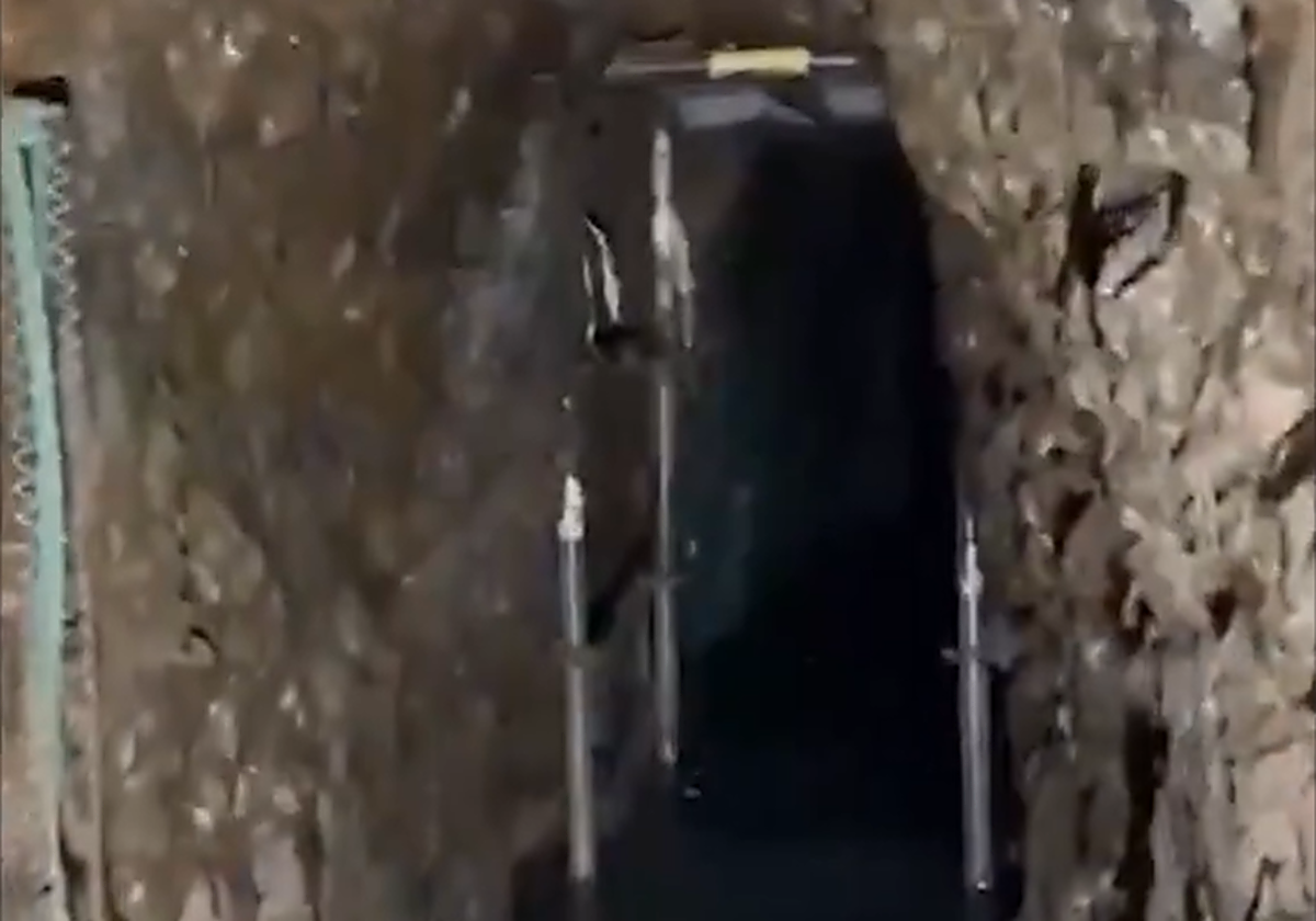 La Policía logra entrar al narco túnel de Ceuta tras tres semanas de achicar agua: primeras imágenes
