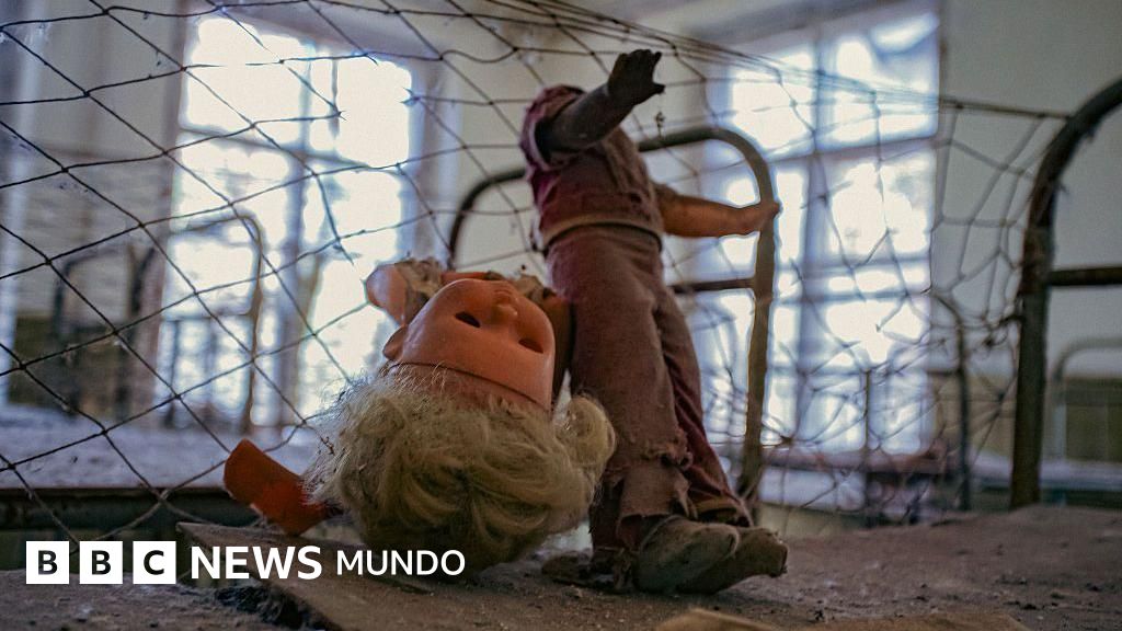 Las fascinantes imágenes que muestran cómo está la zona de exclusión de Chernóbil 40 años después del accidente nuclear