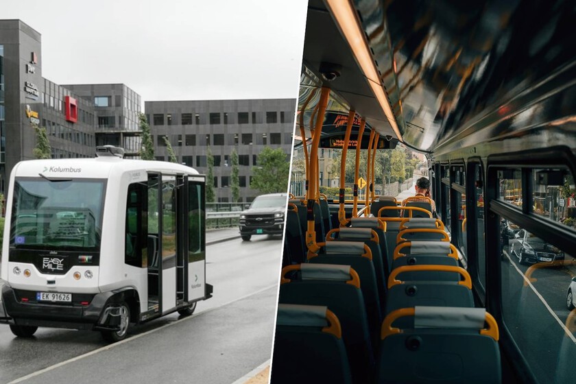 Tras 10 años de pruebas, se acabó dar el "buenos días" al conductor: Noruega estrena su primer autobús sin supervisión a bordo
