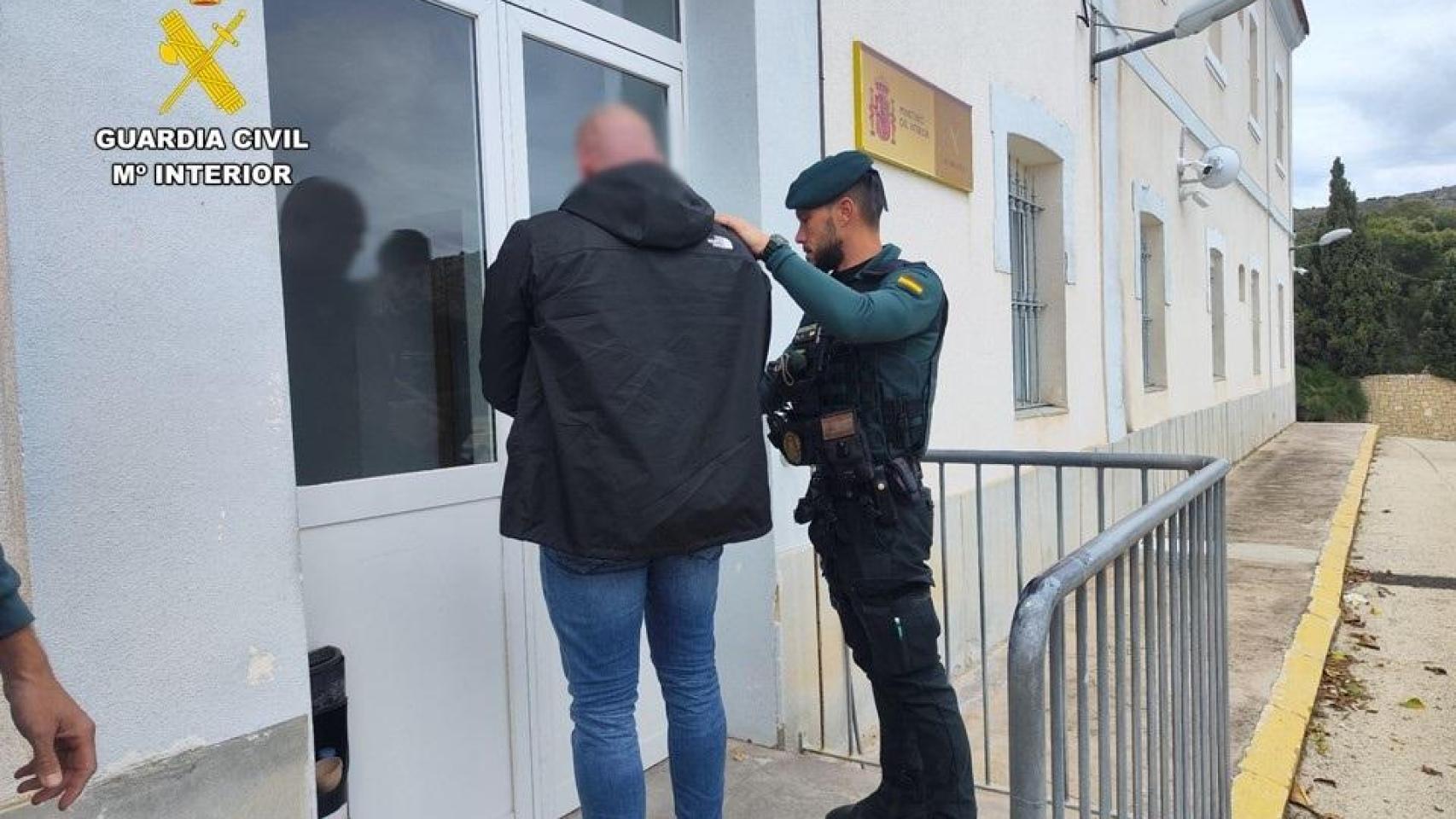 Detenido un hombre en Benissa (Alicante) fugado de Polonia por pertenecer a una organización criminal de tráfico de drogas