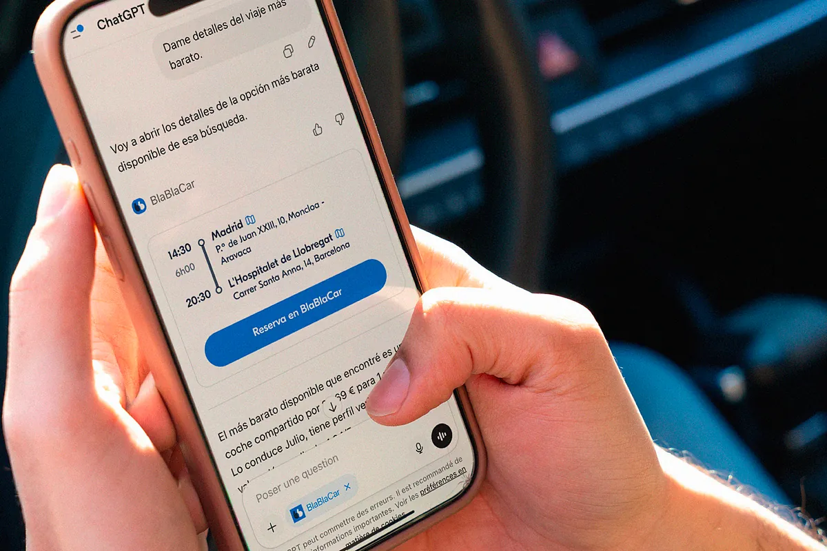 BlaBlaCar se sube a ChatGPT para llegar a nuevos usuarios