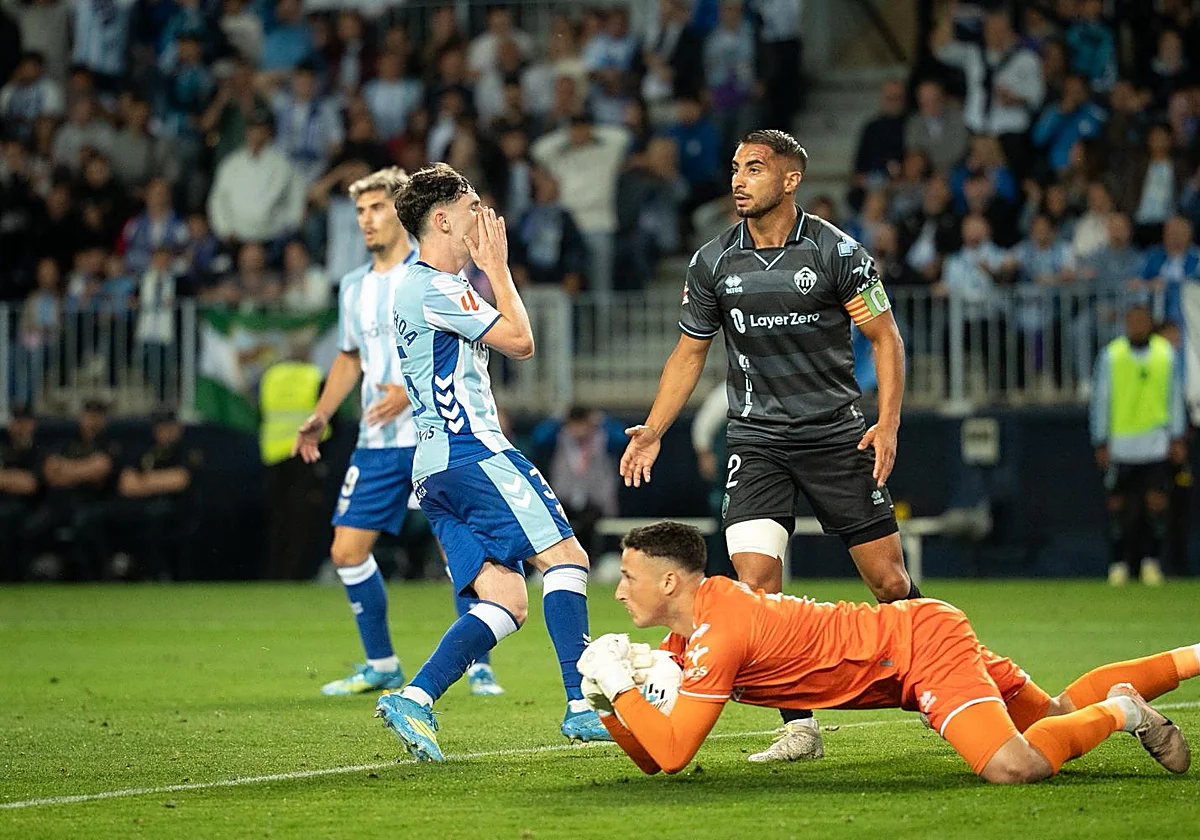 Derrota en La Rosaleda más de siete meses después
