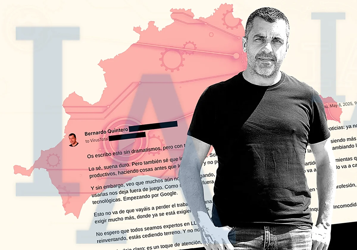 El revelador mensaje sobre la IA que Bernardo Quintero compartió con su equipo en Google hace un año