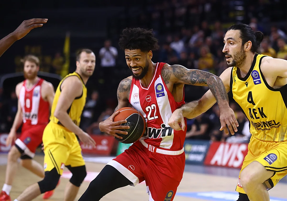 El AEK pierde contra el Olympiacos antes de jugar contra el Unicaja en la Final Four