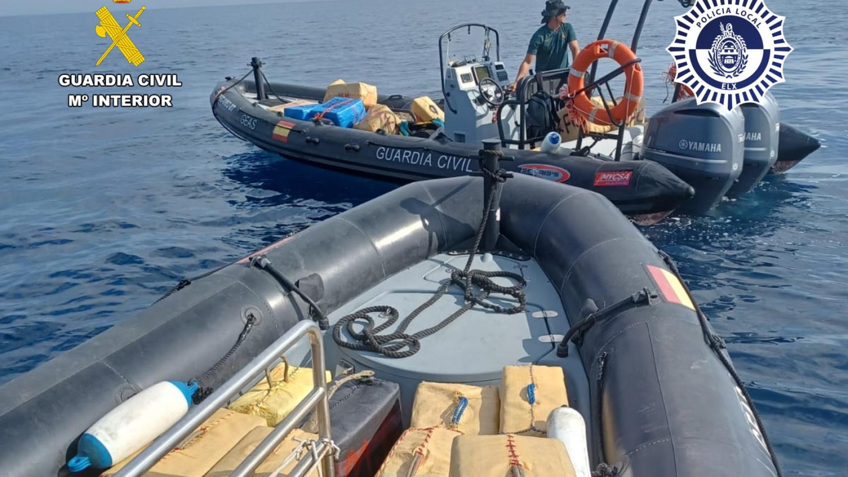 Guardias civiles de Alicante celebran la prisión para los 'petaqueros' de los narcos: "Lo demandábamos desde Barbate"