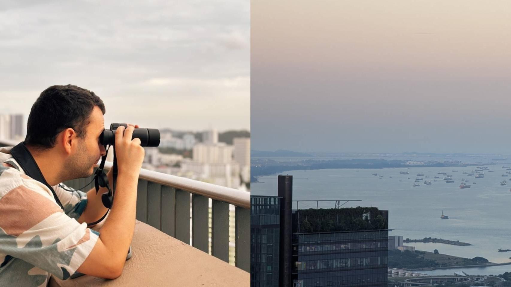 Remy Osman, el británico que rastrea "la flota fantasma" de Irán desde Singapur en su tiempo libre: "No se esconden"