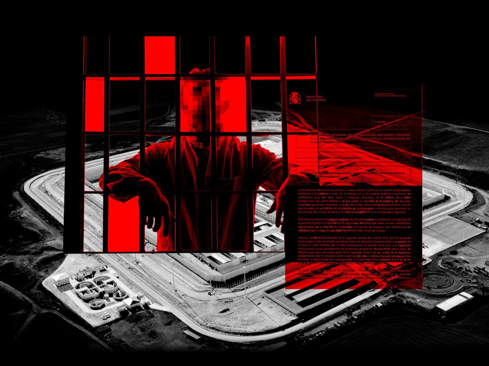 Rabia entre los funcionarios por las agresiones sexuales de los presos: Interior protege a los reos pero no a los guardianes