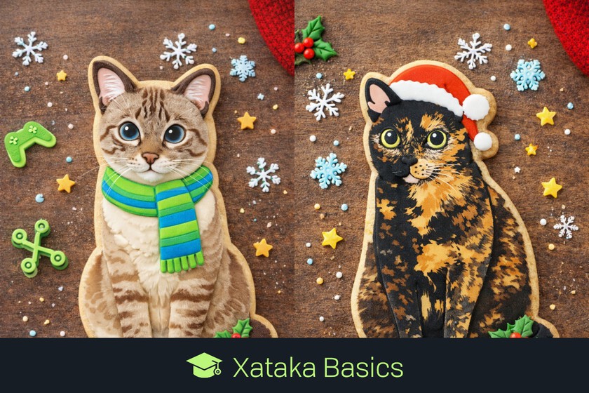 Cómo crear la imagen de una galleta de azúcar navideña con la foto de tu mascota en un par de clics con ChatGPT