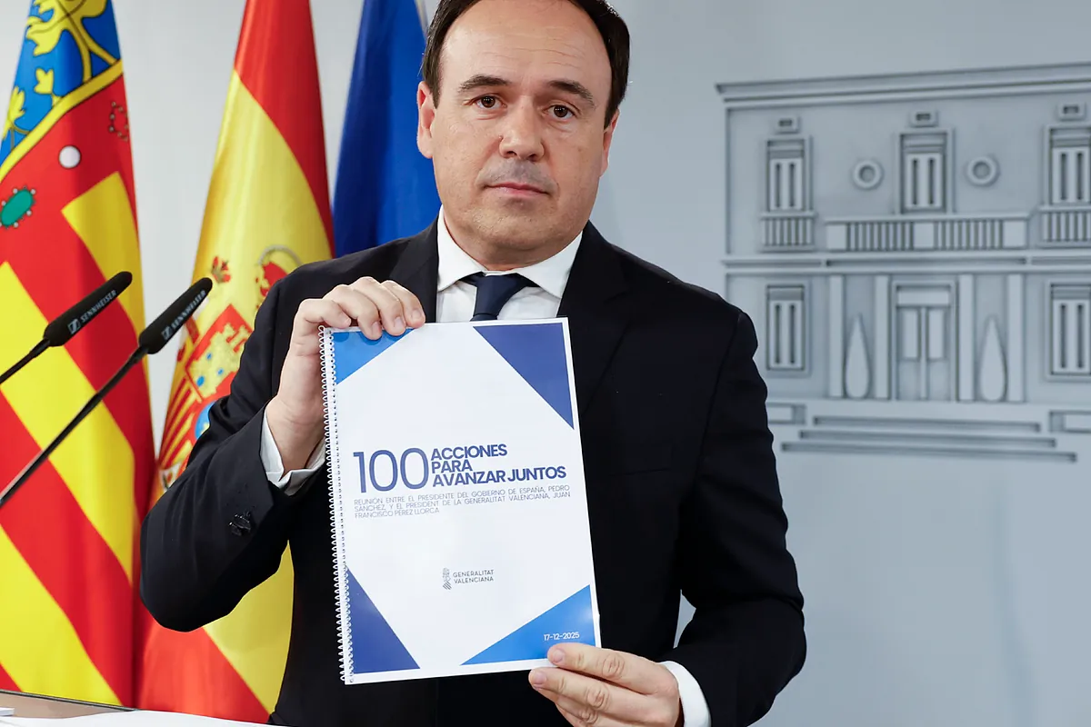 Sánchez promete a Llorca crear la comisión mixta para la Dana