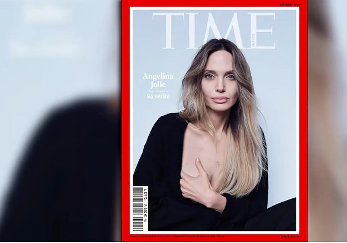 Angelina Jolie comparte por primera vez las cicatrices de su doble mastectomía por una causa solidaria