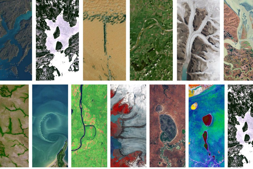 La NASA lleva 50 años fotografiando la Tierra: ahora puedes usar sus fotos para escribir tu nombre con ríos y cráteres