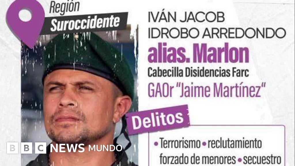 Quién es "Marlon", el guerrillero al que Petro atribuye el ataque que dejó 20 muertos en Colombia y por el que se ofrecen US$1,4 millones de recompensa