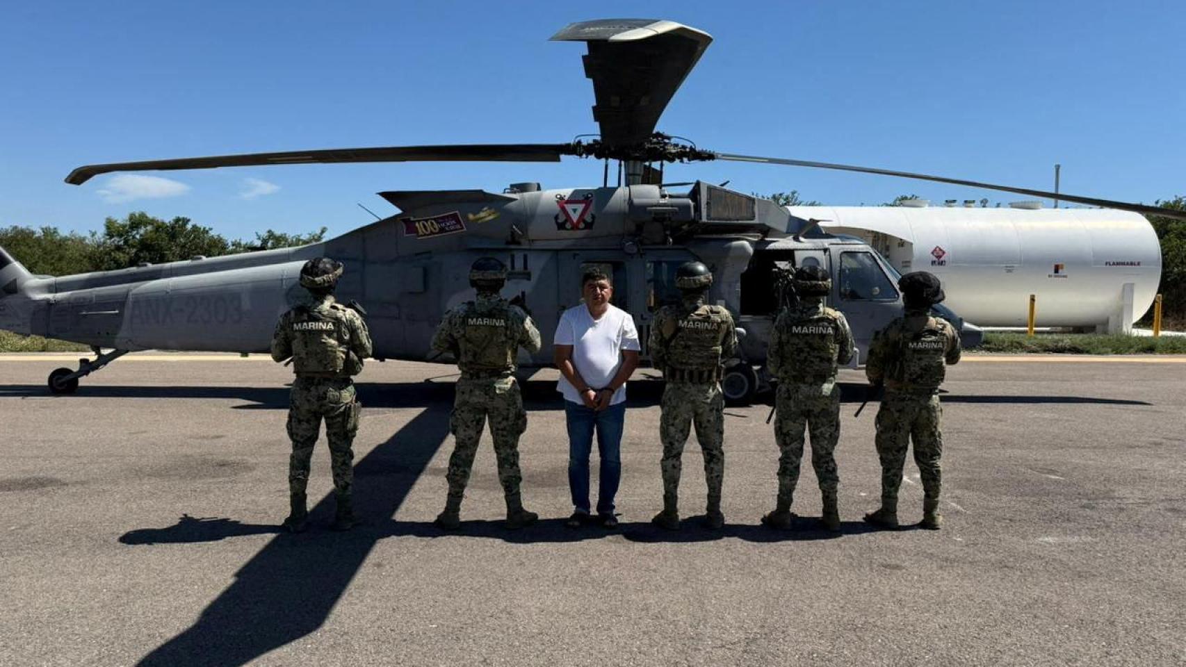 Nuevo golpe al CJNG: la Armada mexicana detiene a 'El Jardinero', uno de los posibles sucesores de 'El Mencho'