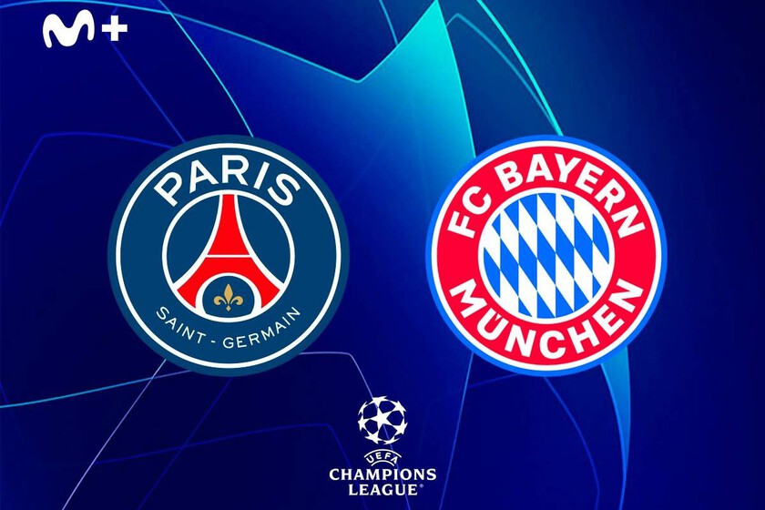 Es difícil ver un partido mejor que Bayern-PSG y, si lo puedes ver dos veces, mejor: Movistar Plus+ emite esta eliminatoria completa