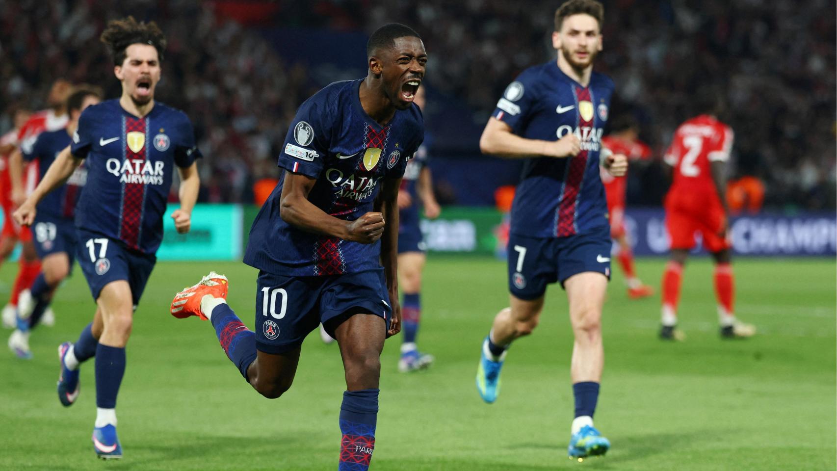 PSG y Bayern rinden homenaje al fútbol y los de Luis Enrique toman ventaja en el camino hacia la final de Champions