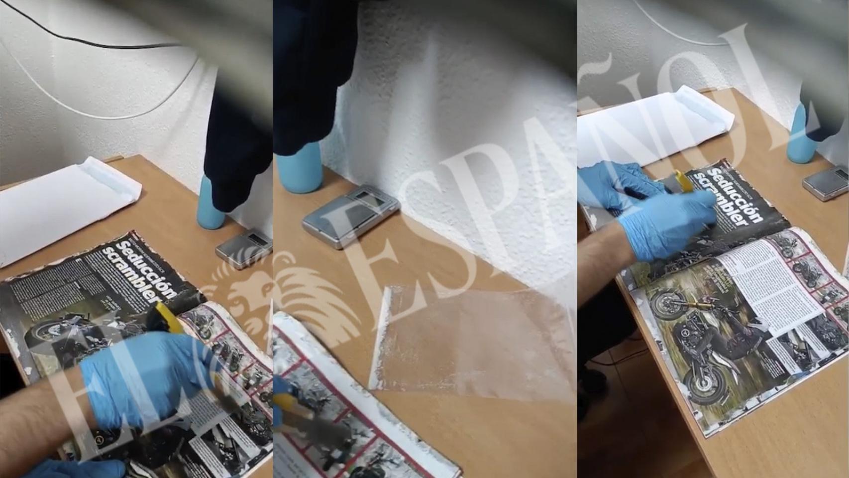 Así cuelan la heroína, la coca y el fentanilo en las cárceles españolas: los funcionarios graban un vídeo de alerta