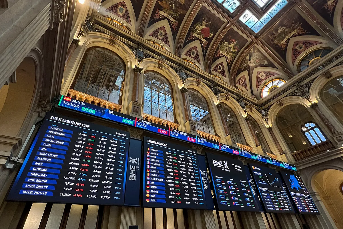 El Ibex vigila a Santander e Iberdrola