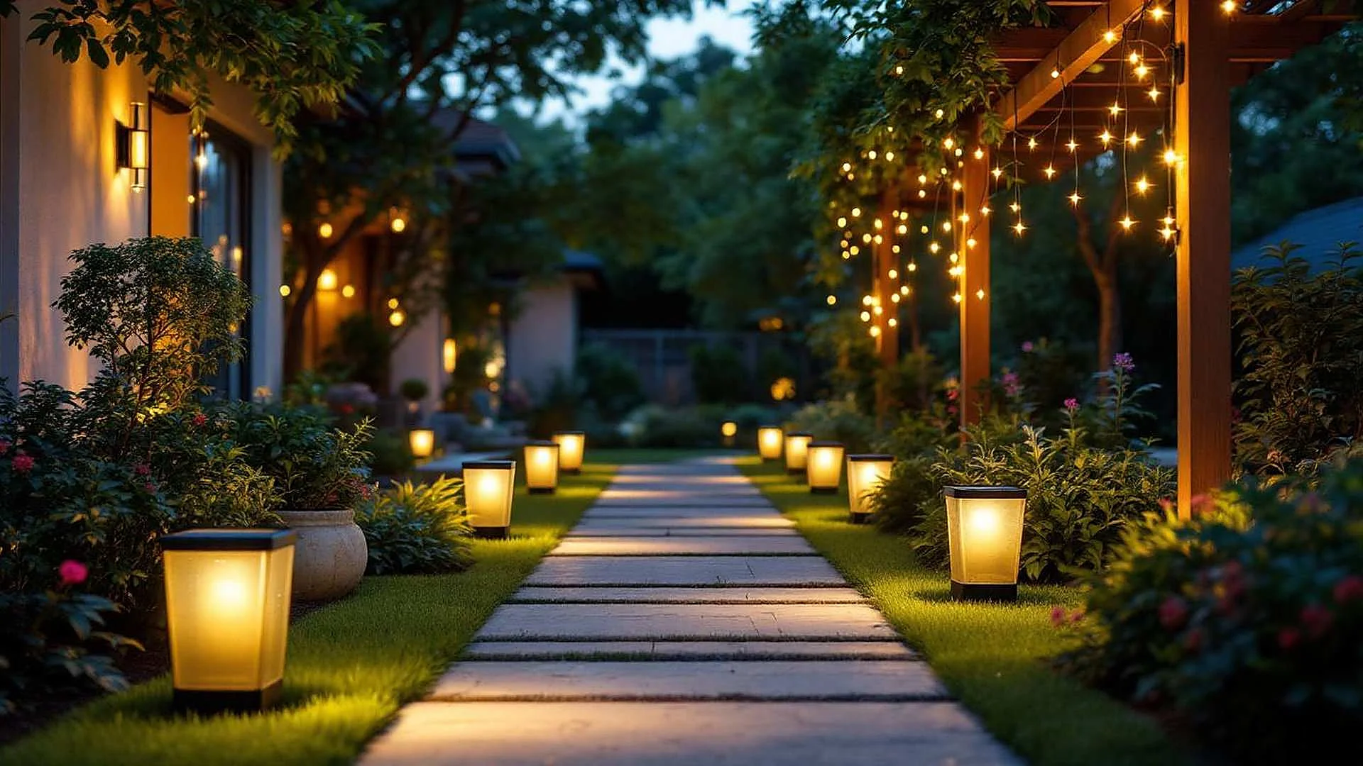 Las mejores luces solares para iluminar tu jardín con estilo y a buen precio