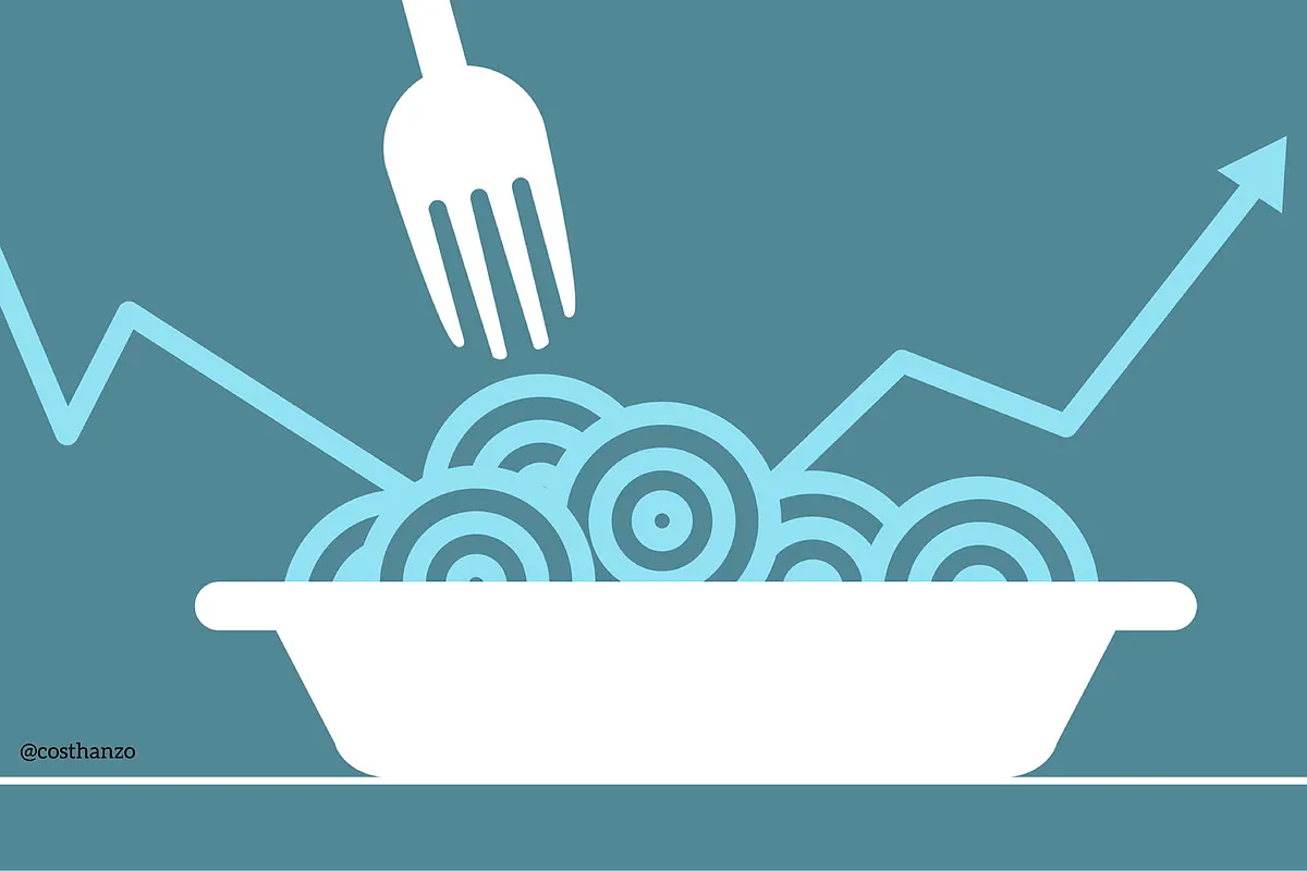 Un menú amargo: primero, recesión y de postre, inflación