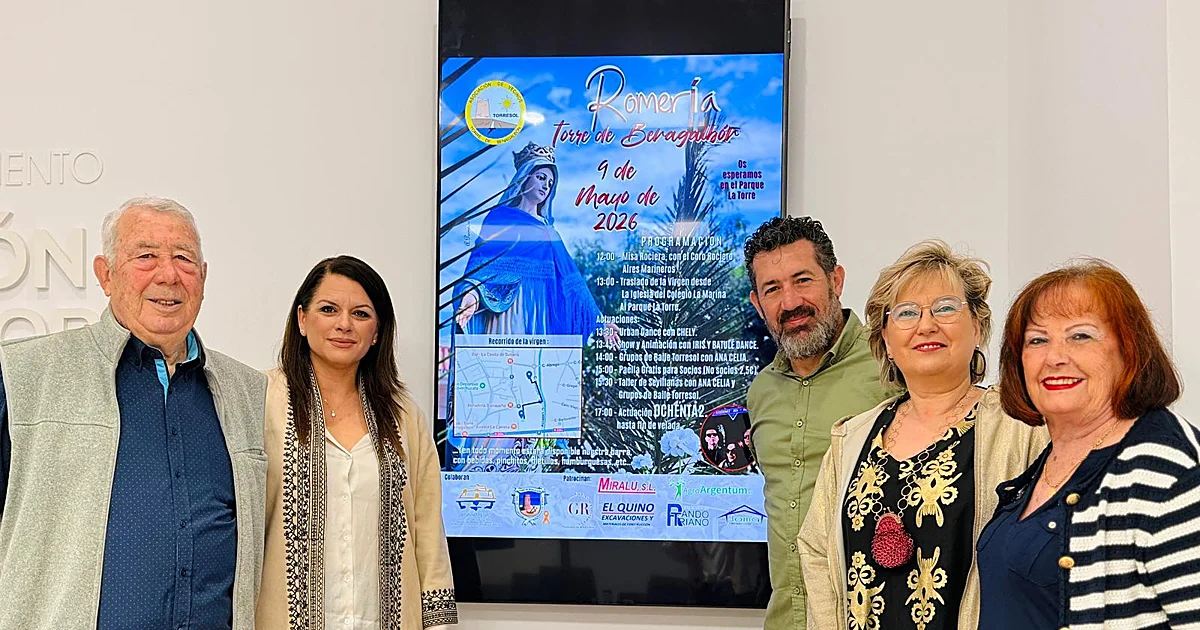 Todo listo para la romería de Torre de Benagalbón