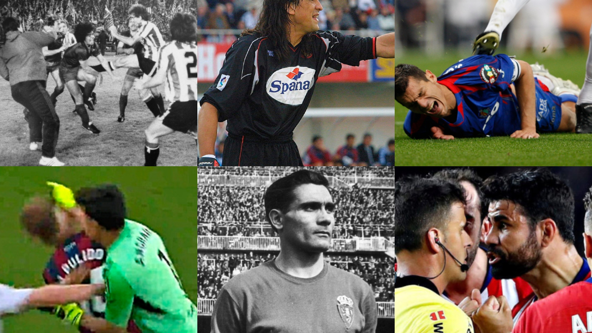 La sanción de 13 partidos a Andrada se cuela entre las mayores de la historia del fútbol español