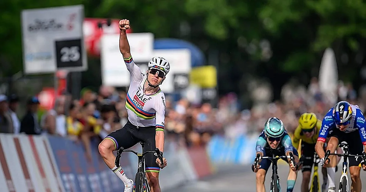 Pogacar recupera la normalidad en el Tour de Romandía