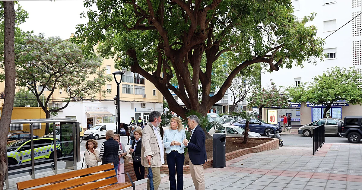 Culmina la reforma de la avenida de la Constitución de San Pedro Alcántara