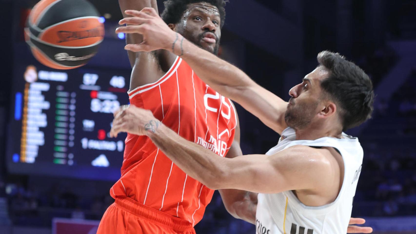 Campazzo lidera el triunfo del Real Madrid ante el Hapoel Tel Aviv para encarrilar el pase a la Final Four de la Euroliga