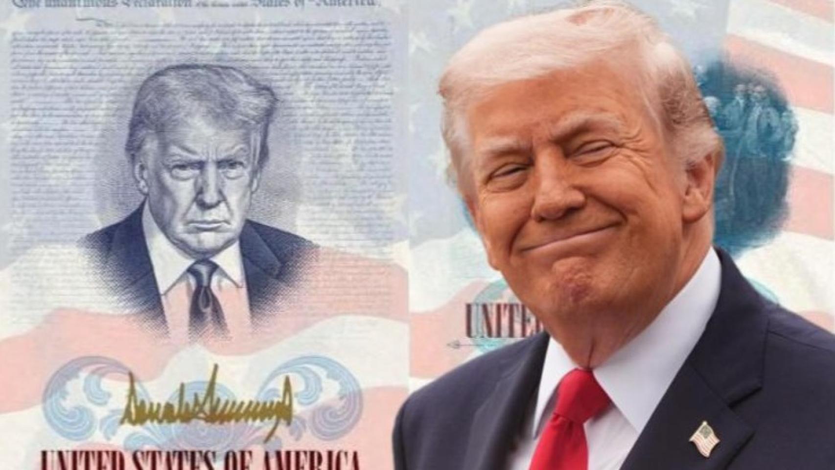 Poner su efigie en un pasaporte, el último exceso de Trump: será el primer presidente que disfrute de este honor en vida