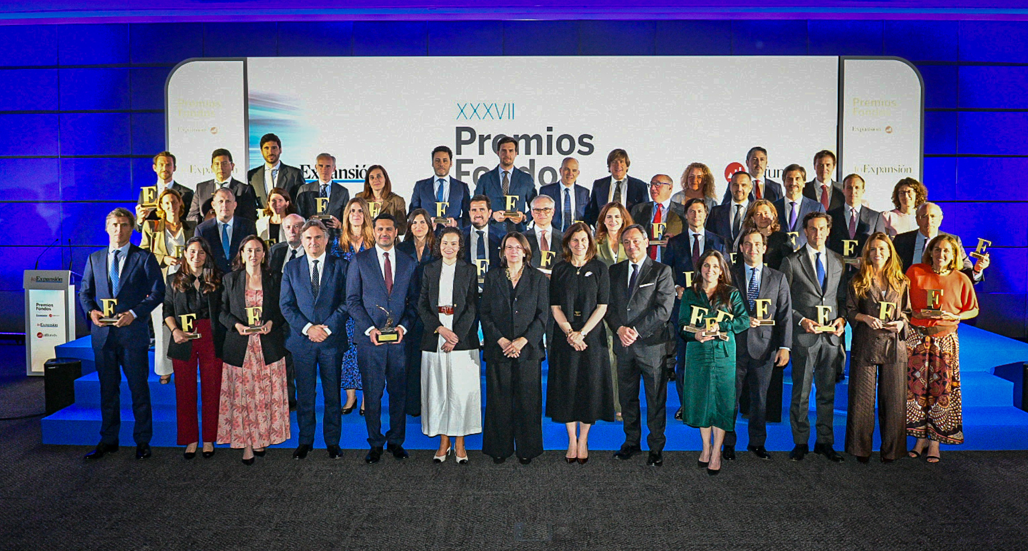 Las imágenes de los premios EXPANSIÓN-Allfunds