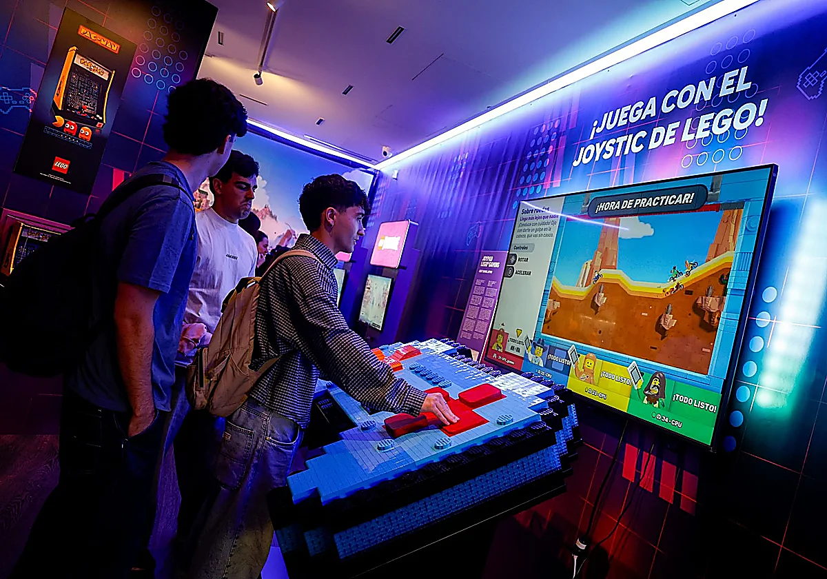 Malaga's video game museum explores the world of Lego