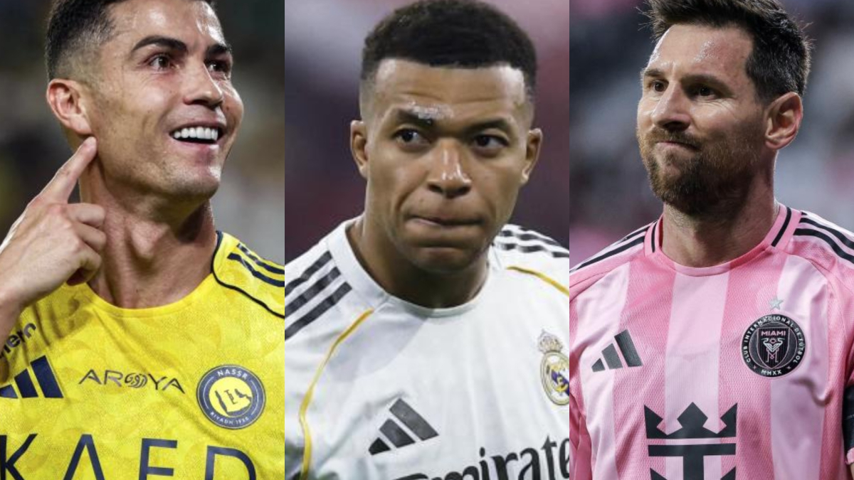 La estadística sin balón que une a Messi, Cristiano Ronaldo y Mbappé