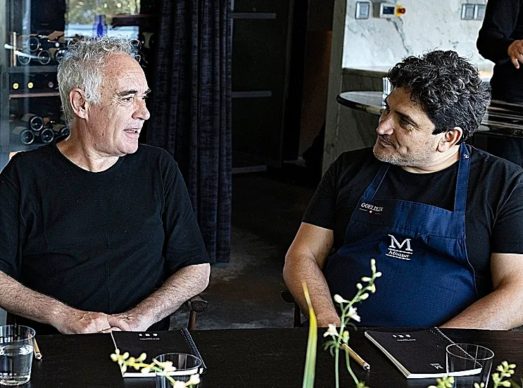 Ferran Adrià, director creativo temporal de Mirazur