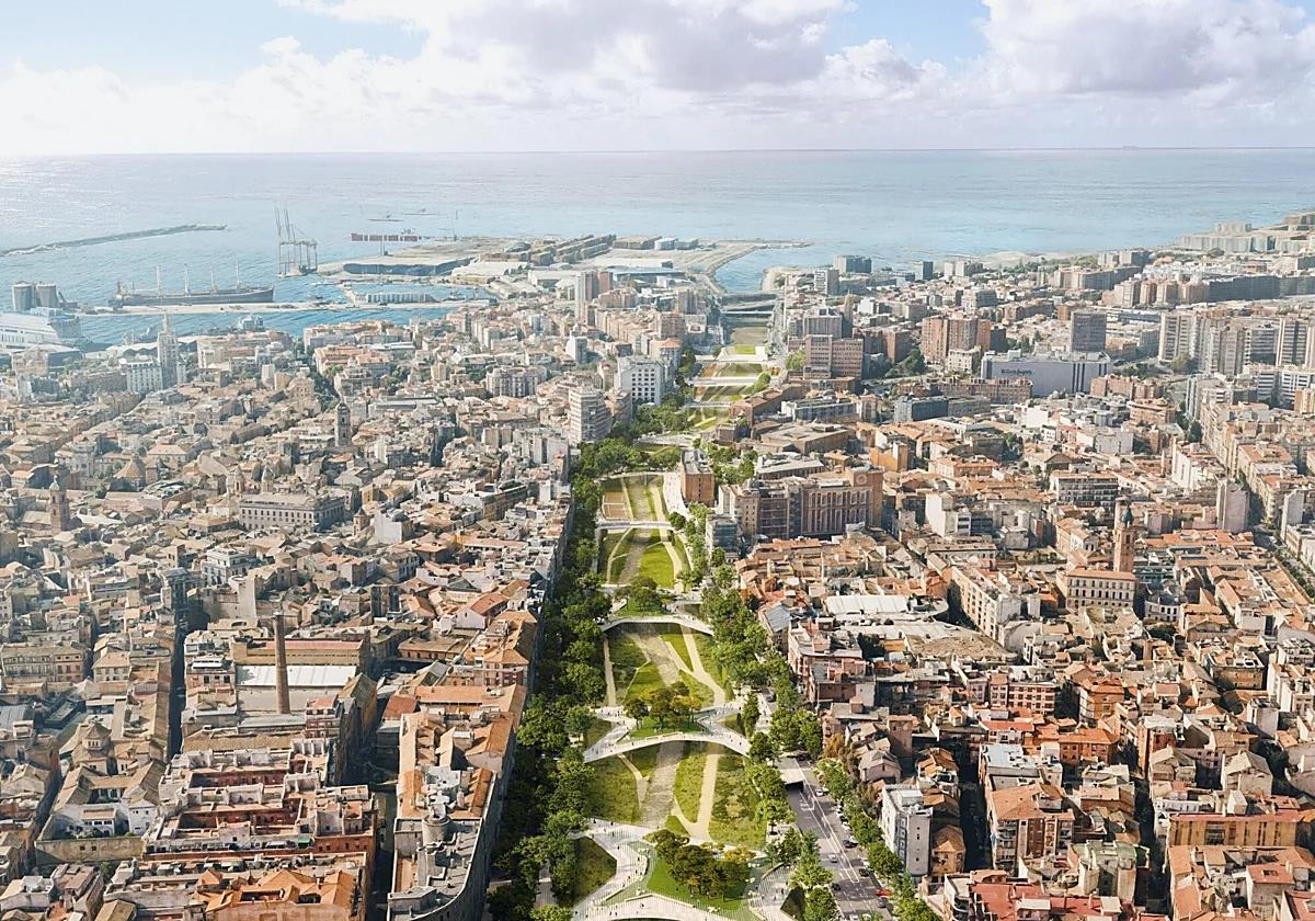 Malaga finalises preliminary project for 'plaza-bridges' in city with 300m euro price tag