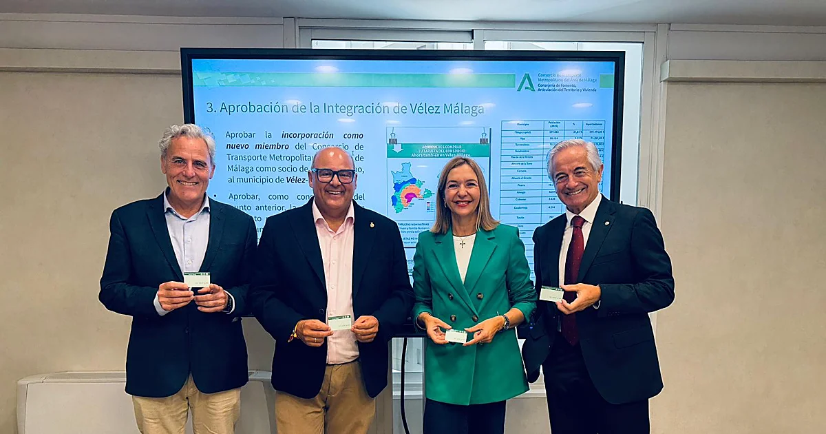Vélez-Málaga ya está en el Consorcio: así bajan los precios del transporte
