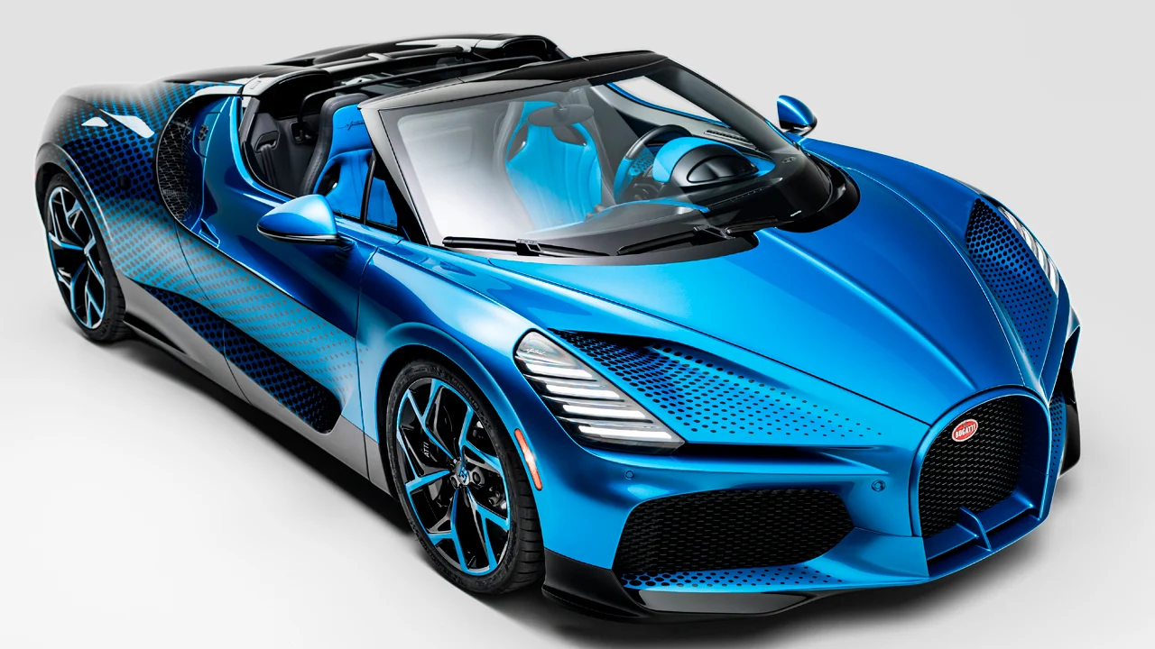 Este Bugatti W16 Mistral es único en el mundo y su dueño ni siquiera lo eligió así