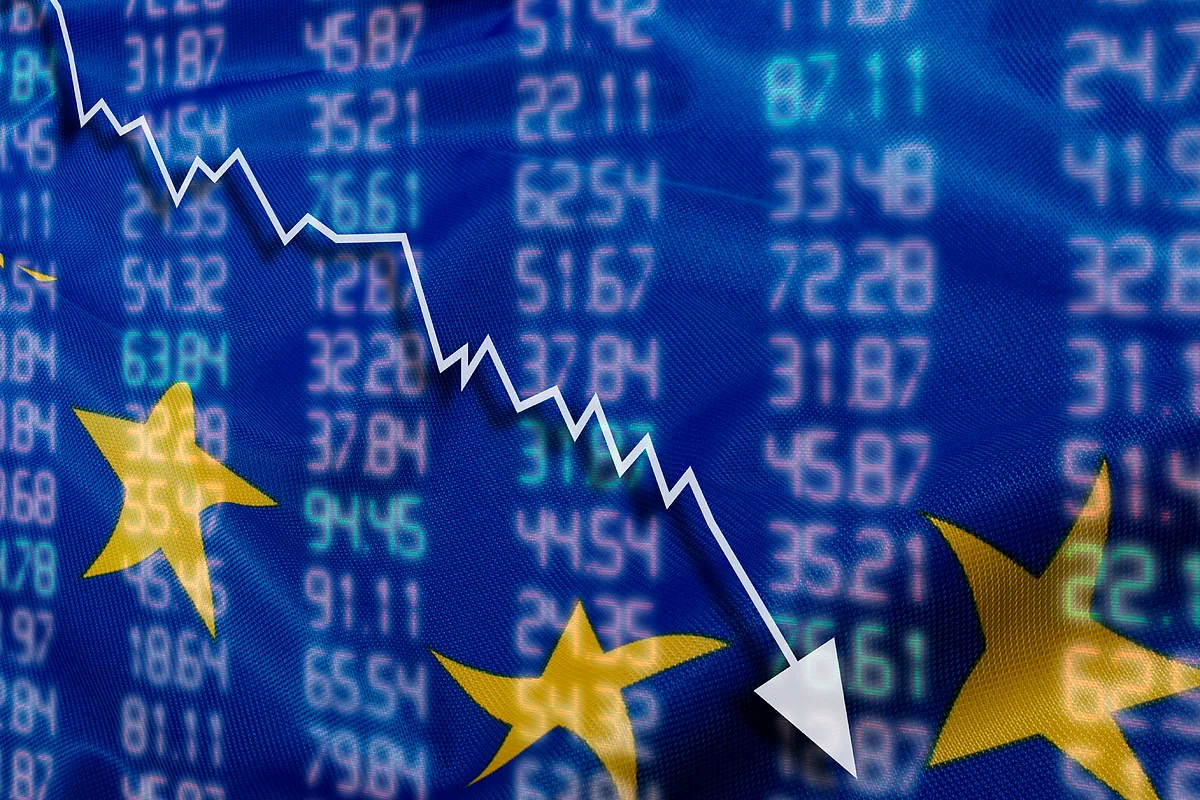 Alerta de estanflación en la eurozona: el PIB se enfría al 0,1% y el IPC sube al 3%
